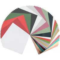 Florence Vaessen Creative Cardstock - Kerst Kleuren - 30,5 x 30,5 cm - 75 vellen - Textuur - 200 en 216 g