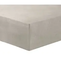 Vision Home Vision - Hoeslaken - FLANEL - Zacht en warm - Beige - 180 x 200cm met ruime hoek van 30cm - Geschikt voor boxspring matras - 100% katoen Flanel -- Oekotex gecertificeerd