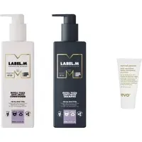 Label.M Label M Duo Set - Royal Yuzu Anti-Frizz Conditioner + Shampoo + WILLEKEURIG Travel Size - 300ML + 300ML