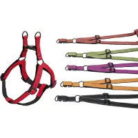 Nobby tuig classic reflect soft rood 50-72 x 2 cm - 1 ST