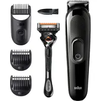 Braun Multigroomer 3 SK3300, 5-in-1 Baardtrimmer Voor Mannen, Haartrimmer, Voor Gezicht, Haar