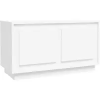 vidaXL Tv-meubel 80x35x45 cm bewerkt hout wit