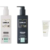 Label.M Label M Duo Set - Honey & Oat Moisturising Conditioner + Shampoo + WILLEKEURIG Travel Size - 300ML + 300ML