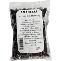 Amarelli Laurierdrop zakje kleine stukjes