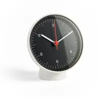 HAY Table Clock (Recycled) Black