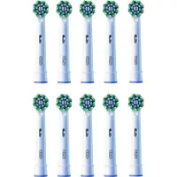 Oral-B Cross Action Opzetborstel voor elektrische tandenborstel 10 stuk(s) Wit
