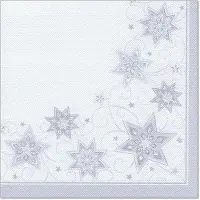 Papstar Servietten "ROYAL Collection" "Just Stars"