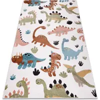 Rugsx Tapijt FUN Dino voor kinderen dinosaurussen room 120x170 cm