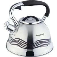KINGHOFF KB-7048 fluitketel - 2,7L - rvs - alle warmtebronnen
