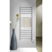 Sapho Redondo elektrische radiator 60x150cm 130W chroom