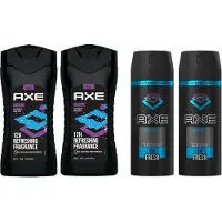 Axe Marine SET Douchegel & Deo Spray 2+2