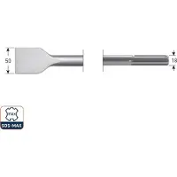 Rotec SDS-MAX Spadebeitel 50x360mm - 2151015