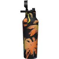 Corkcicle Sport Canteen 600ml- Havana Night-Sportfles- Thermosfles- RVS- 3 wandig geïsoleerd-anti slip