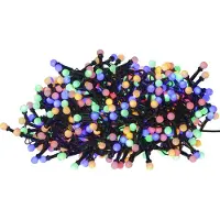 Star Trading Kerstboomverlichting LED Multi Berry mini 14 meter -div lichtstanden -700 lampjes -Ook geschikt voor buiten -lichtkleur: RGB -met stekker -Kerstdecoratie