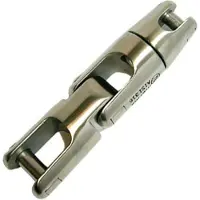 Goldenship Cardan Anchor Connector Swivel Zilver 8 / 10 mm