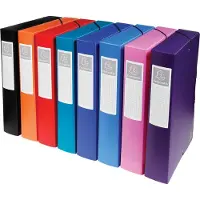 Exacompta Archiefdoos 5980E Kleurenassortiment Polypropyleen 25 x 33 cm 8 Stuks