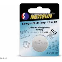 Vinnic Lithium-Knopfzelle, CR2450, 5 Stück