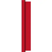 Duni Dunisilk Tafellaken op Rol Red 118x500cm