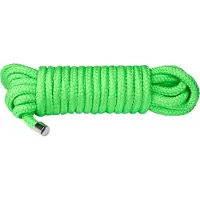 Ouch! - in het donker oplichtend bondage touw (5 m, groen)
