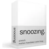 Snoozing stretch molton hoeslaken extra hoog