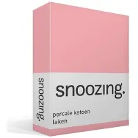 Snoozing percale katoen laken