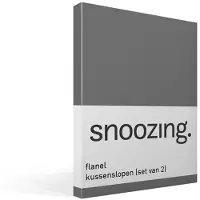 Snoozing flanel kussenslopen (set van 2)