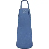 Witloft Schort Denim Apron Mid Blue Long-85 x 60 cm