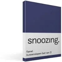 Snoozing flanel kussenslopen (set van 2)