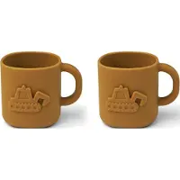 Liewood Chaves Cup Drinkbeker Met Handvaten | Golden Caramel