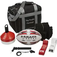 Ubergames Tag Rugby Compleet Pakket in tas - Prachtige set-Balmaat 3