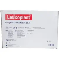 Leukoplast compress absorbent soft 15 x 25 cm 100 stuks