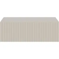 NADUVI Collection Nachtkastje Vesper zwevend | hout grijs 50x17x32 cm nachtkastjes | NADUVI