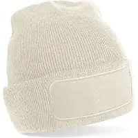 Beechfield Muts-Beanie-Amandel-Roomwit-unisex