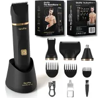 Gruttz Baardtrimmer Mannen v2 - Waterbestendig - Trimmer Baard en Lichaam - Scheerapparaat Mannen
