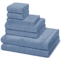 Cawö Sonstiges 2 X washandjes 2 X gasten- 2 X douche- 2 X handdoek - in set Lifestyle