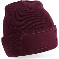 Beechfield Muts - Beanie - Bordeaux Rood - unisex