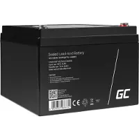 Green Cell AGM GEL 12V 28Ah onderhoudsvrije accu voor grasmaaier, scooter, boot, tractormaaiers