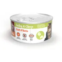 Hobby First 12x Blik Zachte Filets Kalkoen & Kaas 70 gr