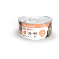 Hobby First 12x Blik Zachte Filets Tonijn & Zalm 70 gr