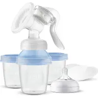 Philips AVENT - Manuele Borstkolf met Bewaarpotjes - SCF430/13