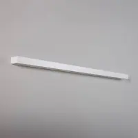 MCJ LED-wandlamp Mera, wit / opaal, Hal, metaal, Modern, LED wandlamp