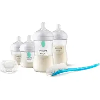 Philips AVENT Natural Response Fles - Startersset voor pasgeboren baby's SCD657/11 - Babyflessen met Anti-Koliek Speen
