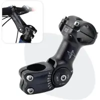 Voltano A-Head Verstelbare Stuurpen Voorbouw – 1-1/8” 28,6 / 110 mm / 31,8 mm – Zwart - º60 graden Verstelbaar - Stuur Verhoger