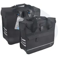 Voltano Voorgevormde Enkele Fietstas / Pakaftas - Zwart - 17L