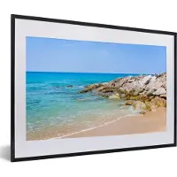 PosterMonkey Fotolijst incl. Poster - Strand - Zee - Tropisch - Zomer - 60x40 cm - Posterlijst