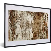 PosterMonkey Fotolijst incl. Poster - Hout - Rustiek - Boom - 40x30 cm - Posterlijst