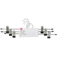 HEMA Broekhangers metaal - 3 stuks (zwart)