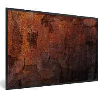 PosterMonkey Fotolijst incl. Poster - Roest - Licht - Schaduw - 60x40 cm - Posterlijst