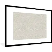 PosterMonkey Fotolijst incl. Poster - Leer - Structuur - Dierenhuid - 90x60 cm - Posterlijst