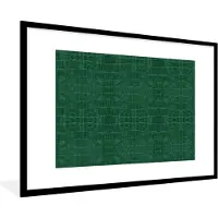 PosterMonkey Fotolijst incl. Poster - Leer - Structuur - Dierenhuid - 120x80 cm - Posterlijst